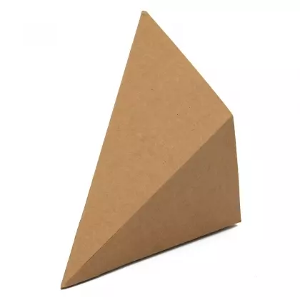 Χωνάκι Φαγητού Χάρτινο 8x8x22cm Συσκευασία 10 Τεμαχίων