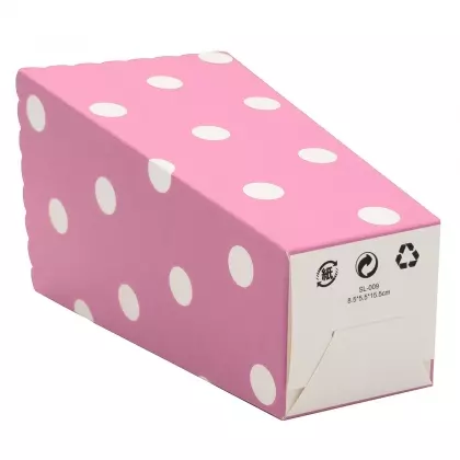 Χωνάκια Για Popcorn Χάρτινα Πουά 9x9x15.5cm Συσκευασία 10 Τεμαχίων