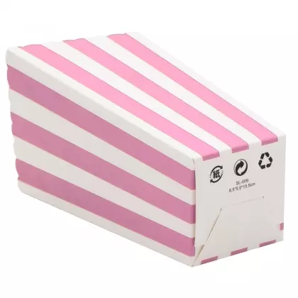 Χωνάκια Για Popcorn Χάρτινα Ριγέ 9x9x15.5cm Συσκευασία 12 Τεμαχίων